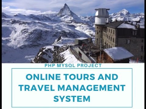 Tours and Travels Booking Portal  - PHP & MySQL