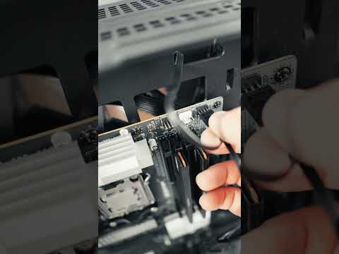 بناء جهاز كمبيوتر  6 كابلات مروحة العلبة   101