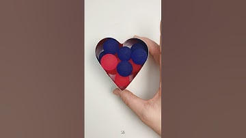 🔵💕Satisfying rubber balls | Reverse video #shorts #reverse