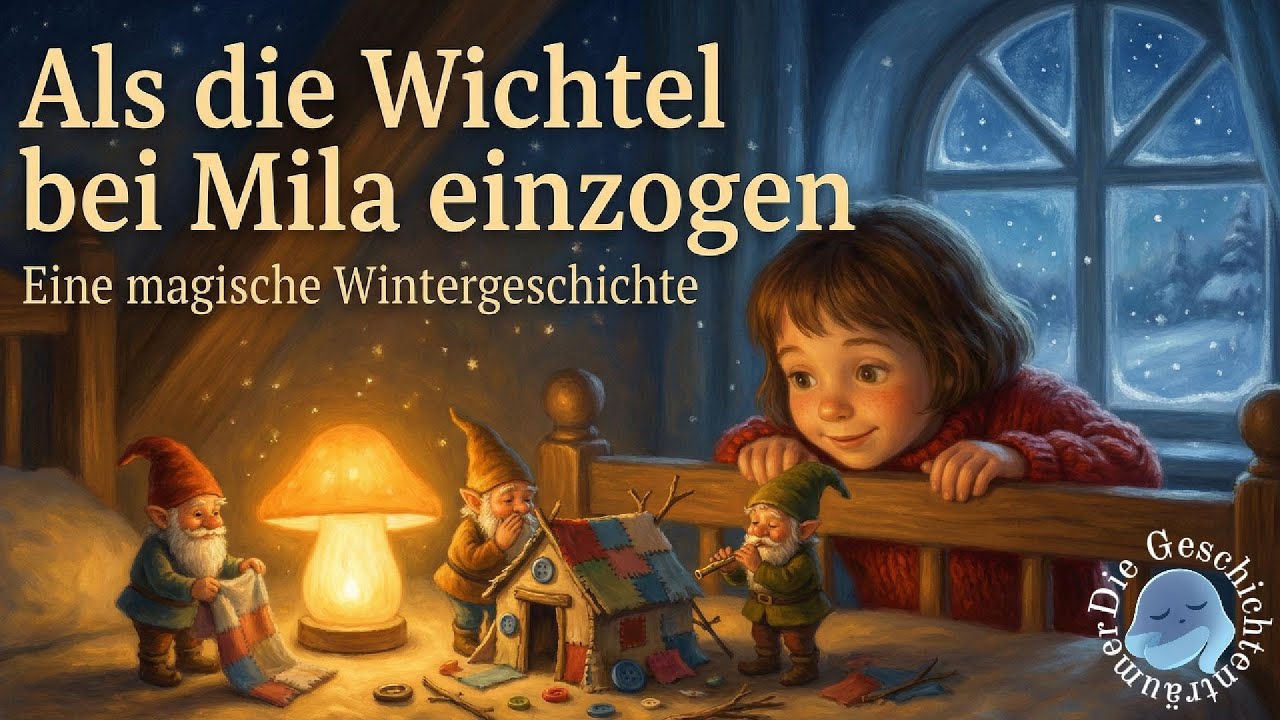 Als die Wichtel bei Mila einzogen – Gute Nacht Geschichte für Kinder