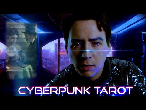 ASMR Cyberpunk Tarot Card Reader | Sci Fi Roleplay and Examination