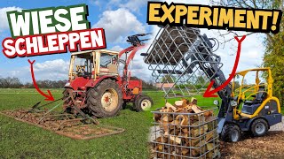 EUROTRAC AM LIMIT! | Der IHC 633 muss wieder ran! | Brennholz Experiment mit dem KISTENDREHGERÄT!