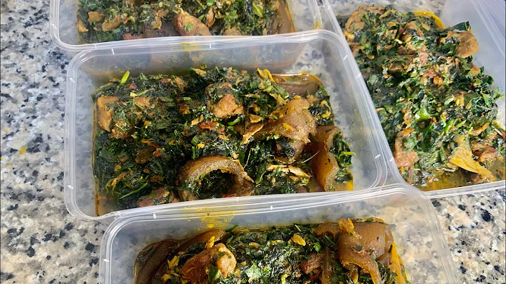HOW TO MAKE VEGETABLE SOUP WITH UGU AND WATERLEAF | NIGERIA SOUP 🇳🇬 | OLUCHI’S KITCHEN 🧑‍🍳