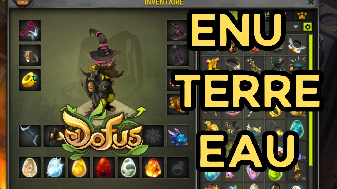 COMPTE DOFUS ENUTROF Lvl 89 - Bon Stuff - Serveur Crail EUR 60,00