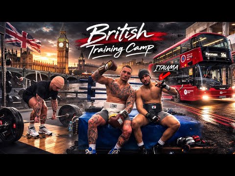 Inside my CAMP in LONDON🥊🇬🇧