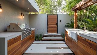 100+ Small Outdoor Kitchen Ideas 2026 🌿 Patio Dining Designs, Simple BBQ &amp; Backyard Ideas