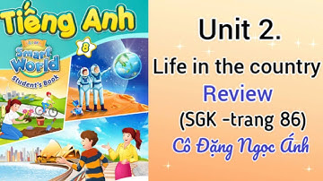 Tiếng Anh lớp 8 i-learn smart world | Unit 2. Life in the country | Review | Cô Đặng Ngọc Ánh