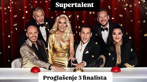 Supertalent - Proglašenje 3 finalista iz drugog polufinalnog dijela (2/3)