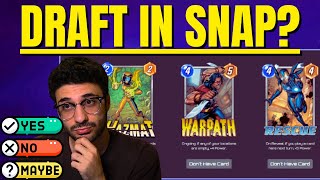 Why Draft Mode is NOT in Snap | Marvel Snap Rise of the Phoenix
