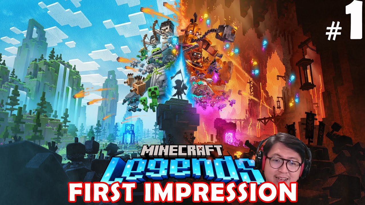 Minecraft Legends [Indonesia] #1 | First Impression Game Bocil Baru ...