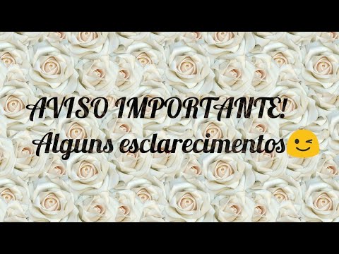 AVISO IMPORTANTE. Vamos conversar?!