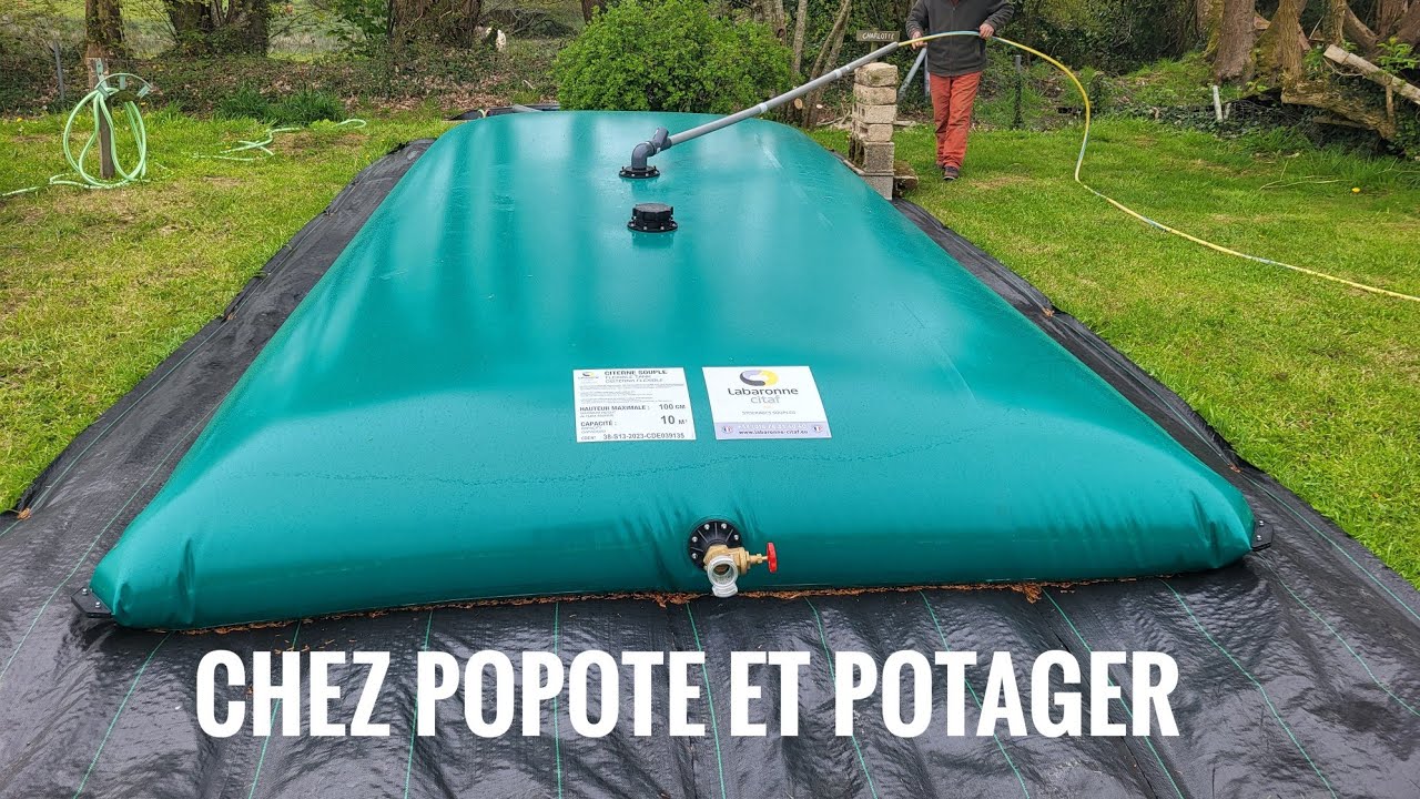 NOTRE SOLUTION POUR NE PAS MANQUER D'EAU AU POTAGER