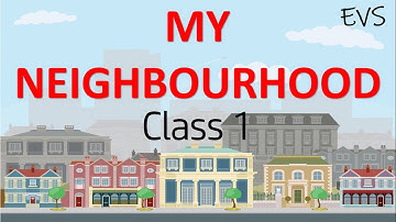 Class 1 | EVS | My Neighbourhood | Our Neighbourhood | Places in neighbourhood | Worksheets