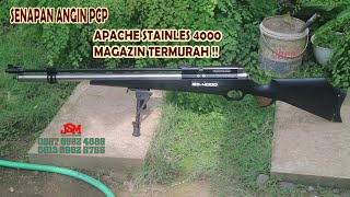 HARGA SENAPAN ANGIN PCP APACHE 4000 TERMURAH 2022