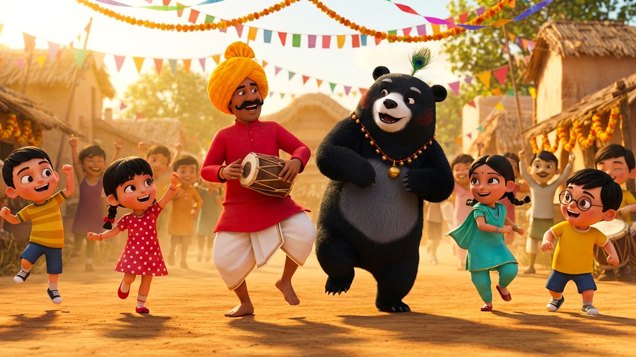 कालू मदारी आया | Bandar Wala Dance | Hindi Rhymes for Kids | Kalu Madari Aaya | बच्चों का मजेदार गीत