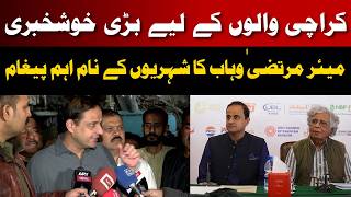 Murtaza Wahab Big Announcement | Important Speech for Karachi Citizens | Development Update 2026