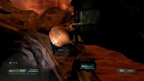 Doom 3 part 10 sub machine gun