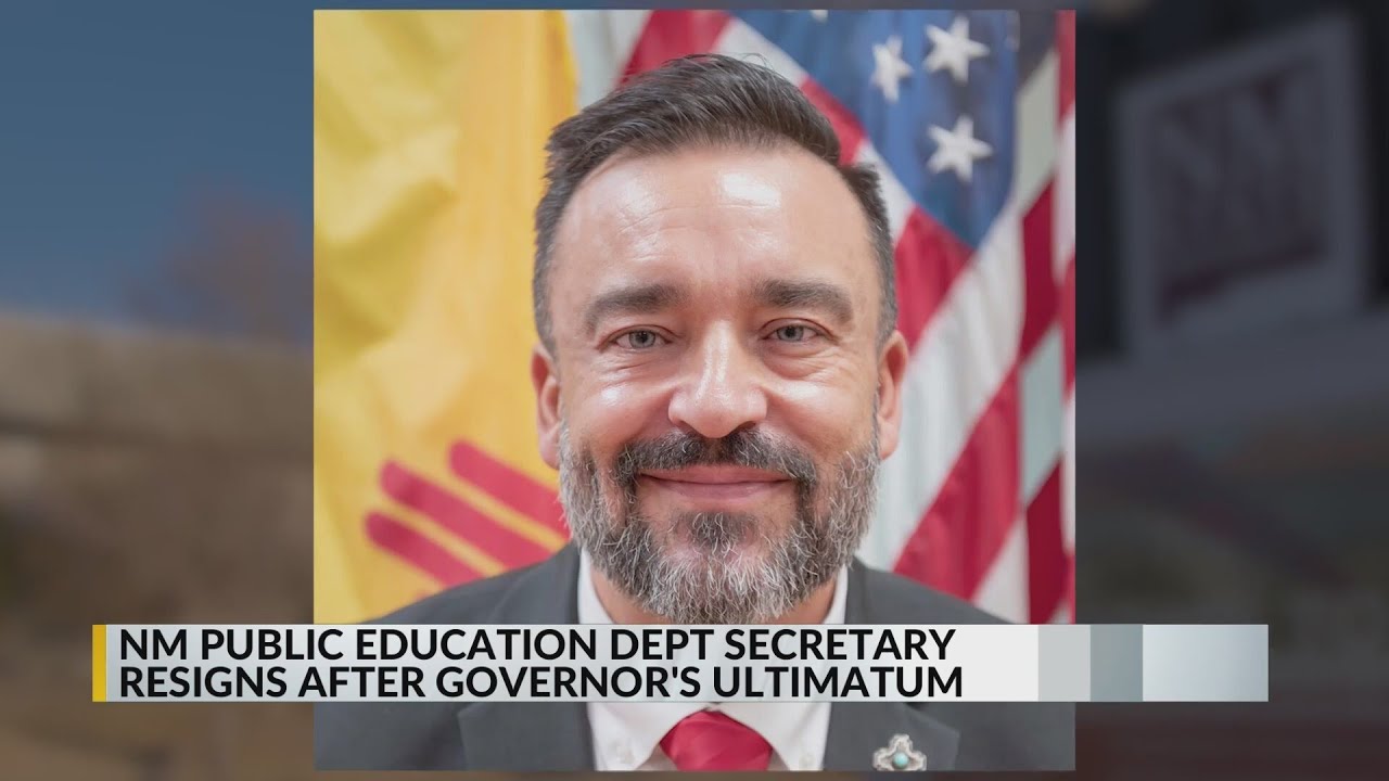 New Mexico Public Education Department secretary resigns - YouTube
