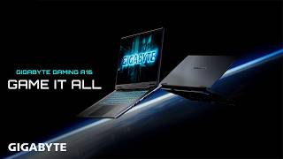 GIGABYTE GAMING A16 – Hiệu năng mạnh mẽ cho mọi trận game
