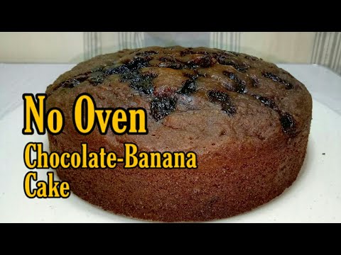 Video: How To Make Chocolate Banana Cake Without Baking