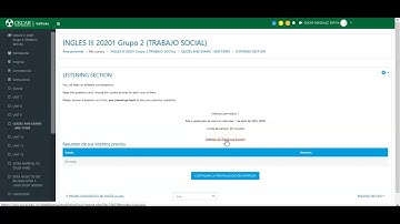 Plataforma Moodle: Eliminación de intentos de respuesta de una prueba tipo cuestionario