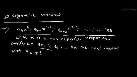 #1 Polynomial Overview for SEE Appearing Students in Nepal Optional Math