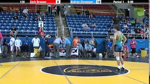 138 Zech Bresser vs. Rodney Clevenger