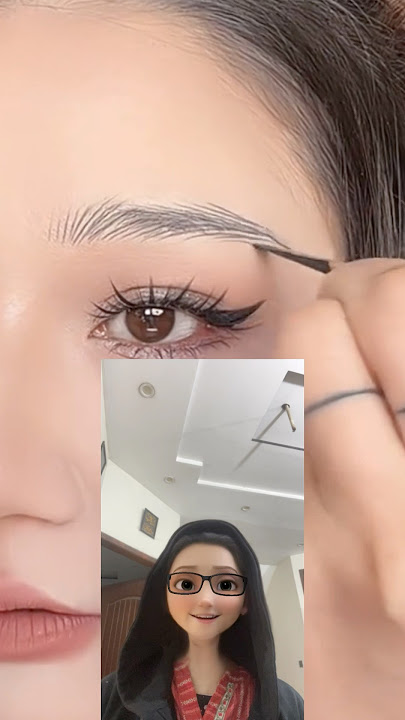 How To Draw Perfectly Eyebrows Shape #ytshorts #viralpost ❤️✨😱