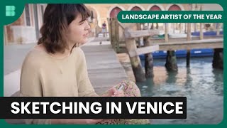 Exploring Venice with Fujiko Rose  Landscape Artist of the Year  S05 EP9  Art Documentary