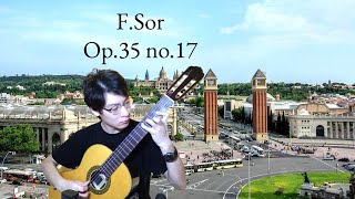 F.Sor - Op.35 no.17 台灣吉他檢定四級