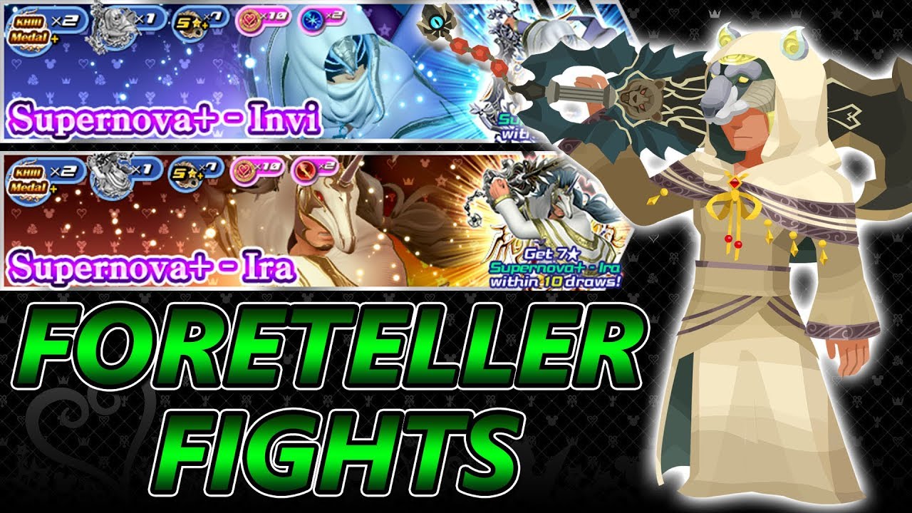 Difficult Foreteller Fights Are Here & Foreteller Banners ~ KH Union χ[Cross]