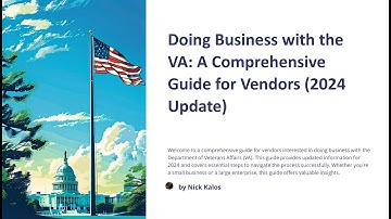 How to do Busines with the VA | Learn how to sell your services to the VA!