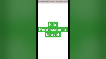 Laravel File upload not displaying | File permission issue in laravel #laravel