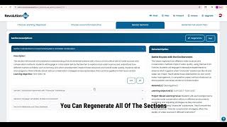RevolutionEd Lesson Plan Sections | AI Lesson Planner for Teachers & Automated Lesson Creation