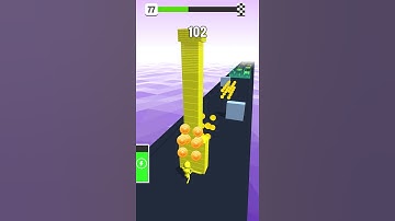 Stack Colors level 77 Gameplay #shorts​