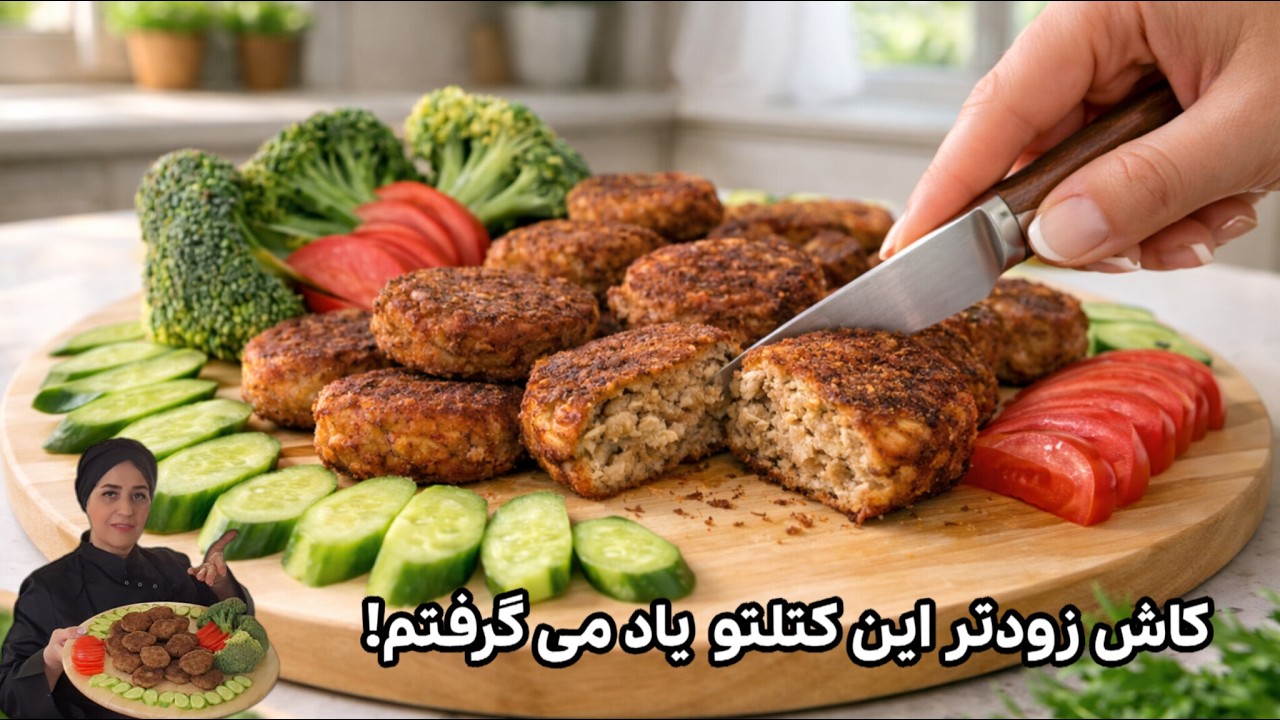 دیگه تن ماهی رو فقط با سبزی‌پلو نخور! 😍 | راز ترد شدن کتلت تن ماهی که کسی بهت نمیگه