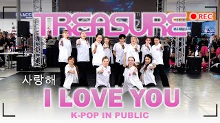 [K-POP IN PUBLIC] [ONE TAKE] TREASURE - ‘사랑해 (I LOVE YOU)’ dance cover by LUMINANCE @ Idong 2022