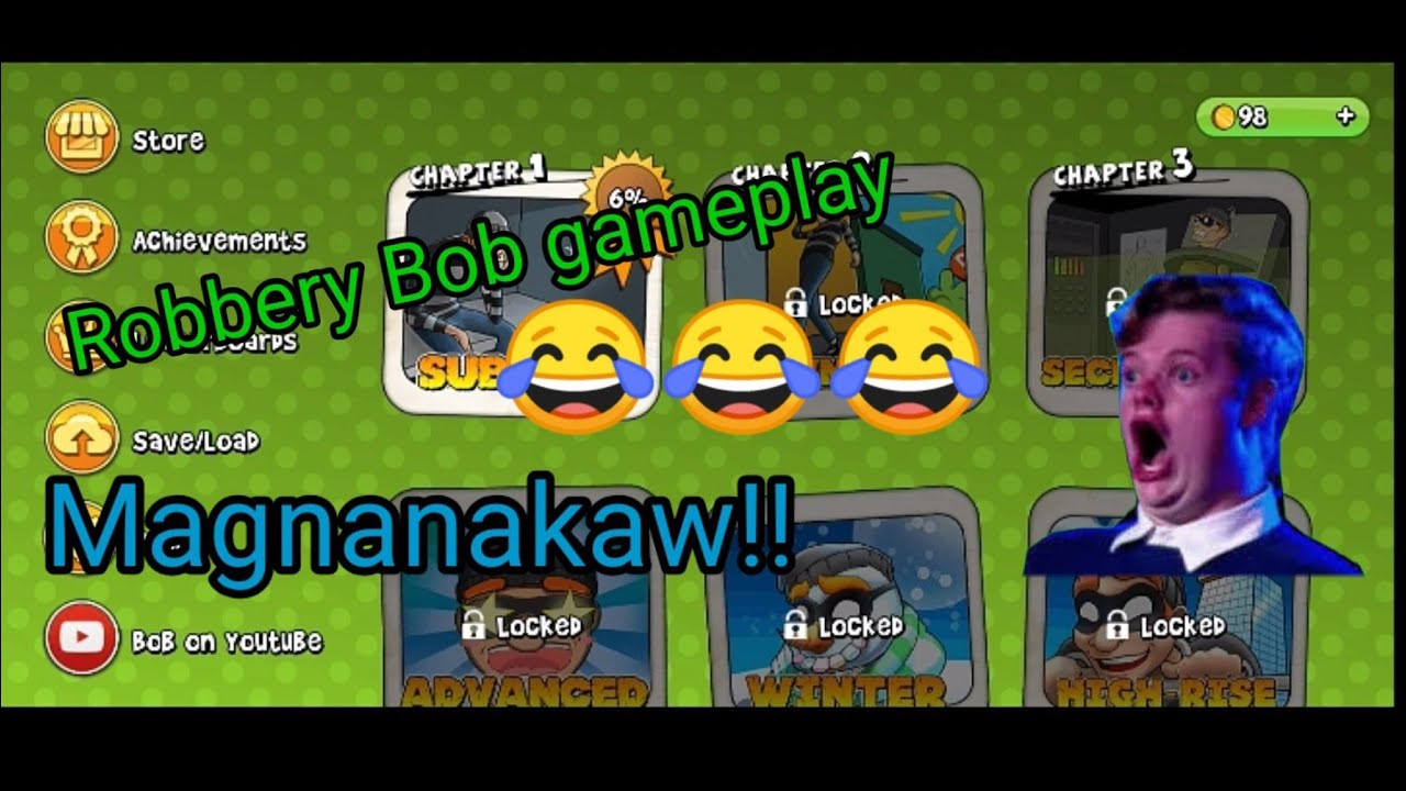 Robbery Bob gameplay||Magnanakaw ng gamit !!! - YouTube