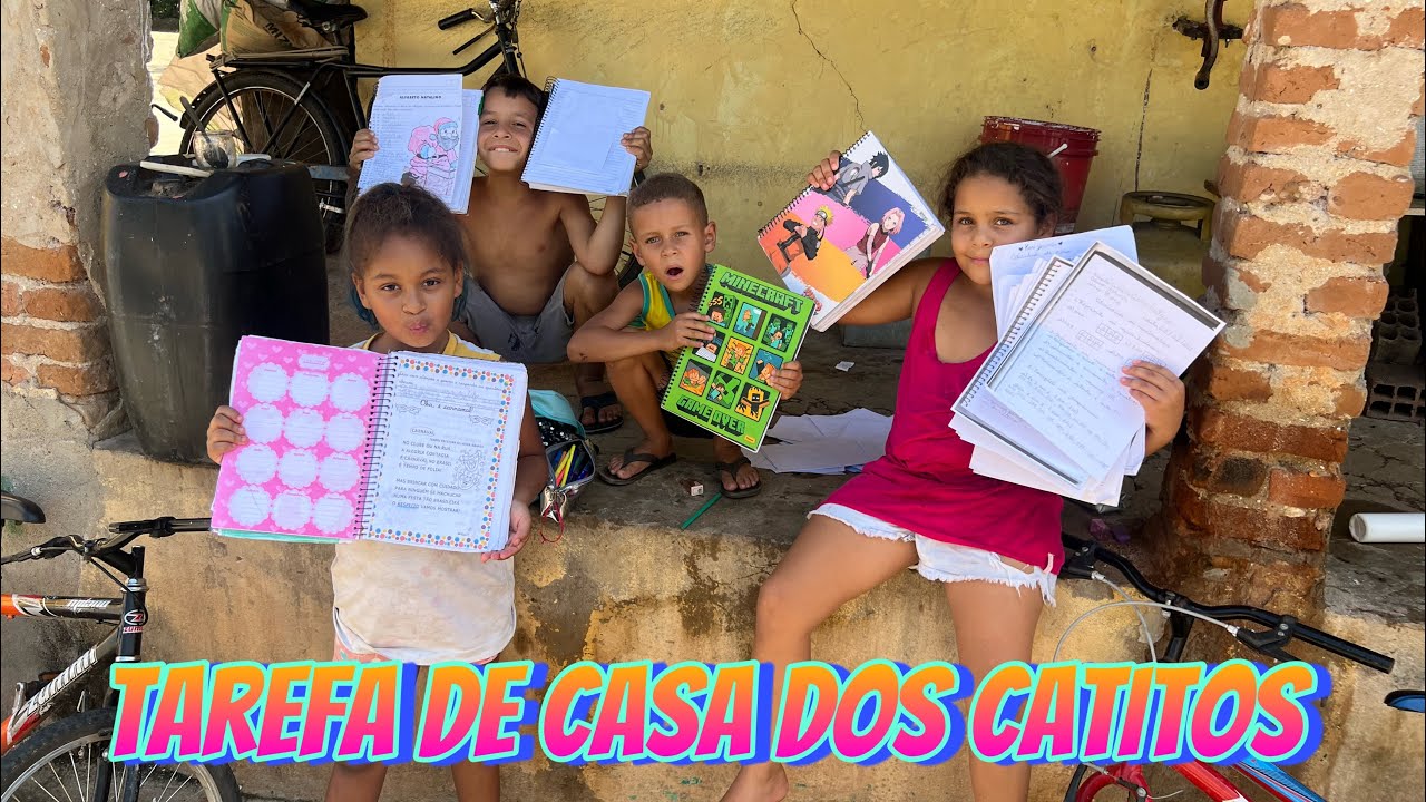 TAREFA DE CASA DOS CATITOS