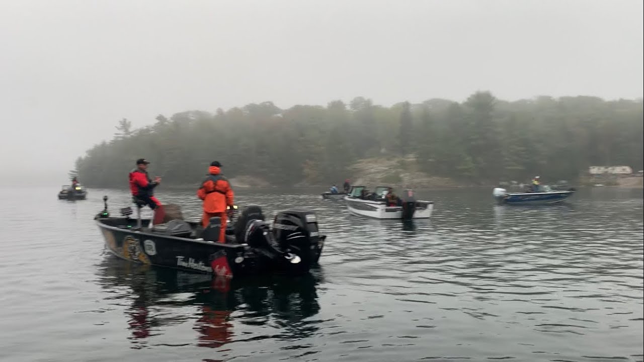 Algoma And North Shore Bass Series Fall Brawl on Chiblow Lake in Northern Ontario Canada 🇨🇦