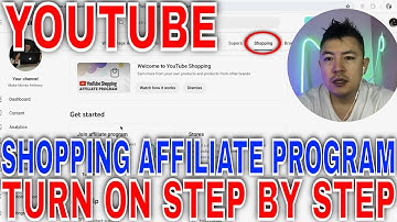 ✅ Hoe je het YouTube Shopping Affiliate Programma inschakelt 🔴