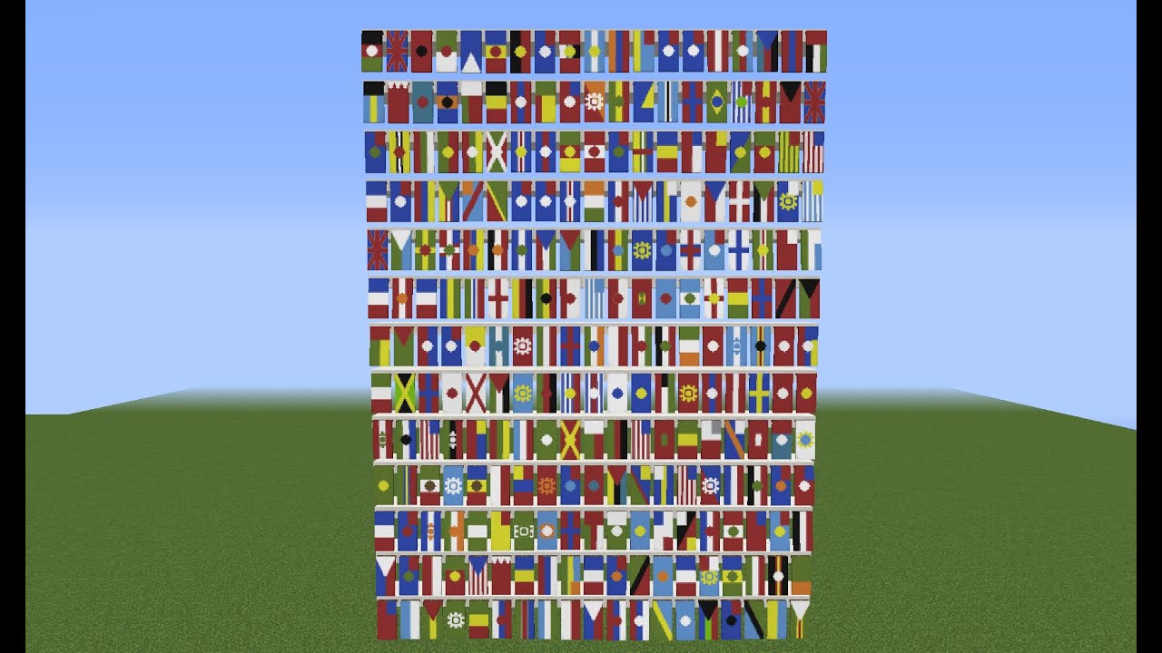 Tuto : comment faire une bannière dans minecraft . - YouTube