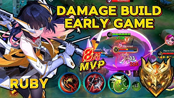 Ruby Damage Build Early Game | Dapinpin