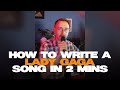 How to write a #LadyGaga song in 2 minutes thumbnail