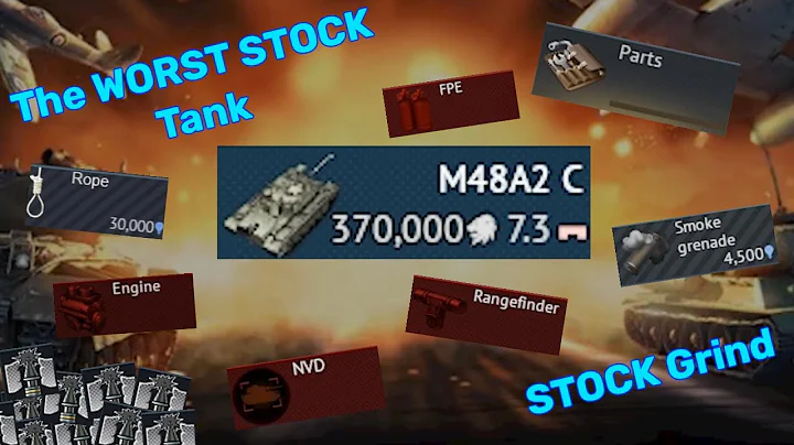 The WORST STOCK tank in War Thunder!💀  | Stock GRIND Experience🔥 (Maybe it's not so bad after all?)