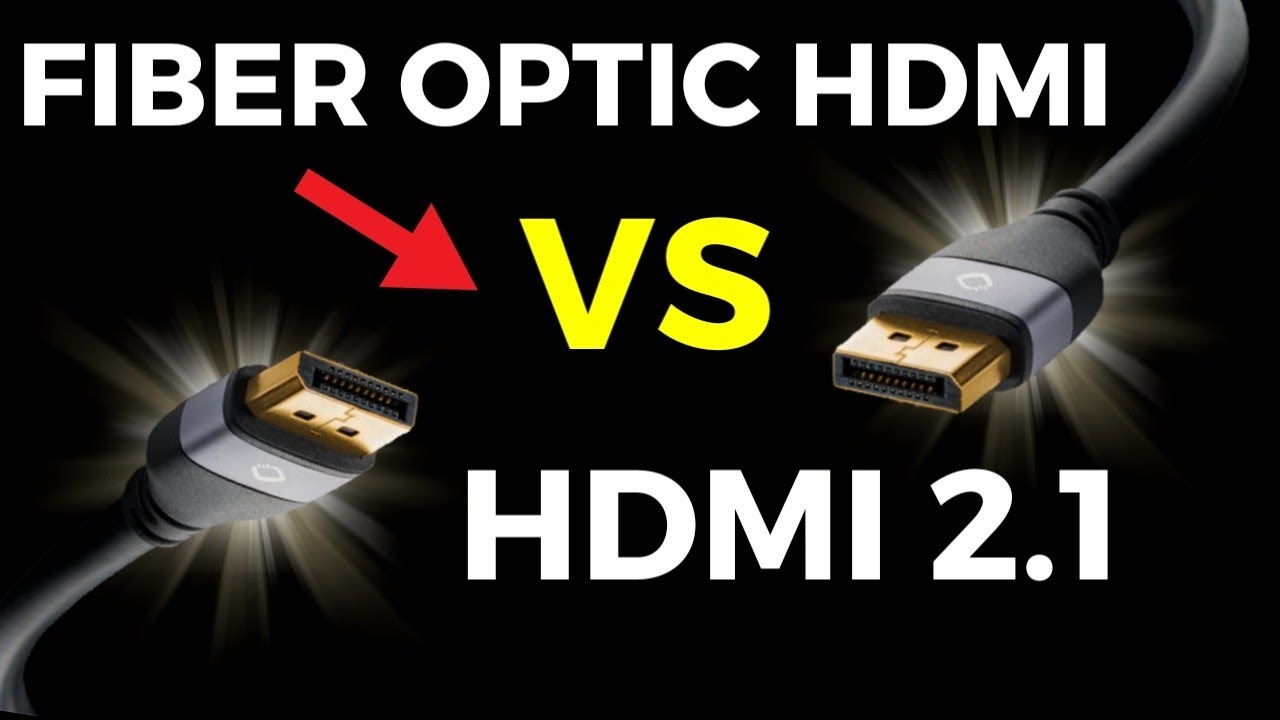 fiber optic คือ อะไร  Update 2022  Fiber Optic Hdmi Vs Hdmi 2.1 Real-World Test| Cable Creation Review