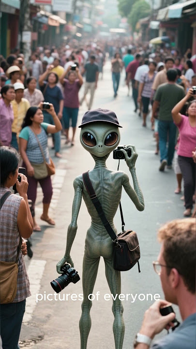 Alien Reporter Spotted in Manila?! 👽📸