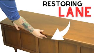 STUNNING vintage cedar chest restoration & refinishing tips