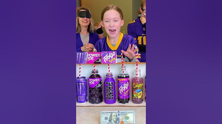 Do All Purple Drinks Taste the Same? #game #family #challenge