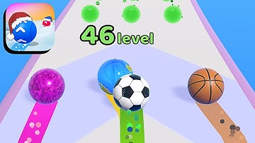 Level Up Balls ​- All Levels Gameplay Android,ios (Levels 132-133)